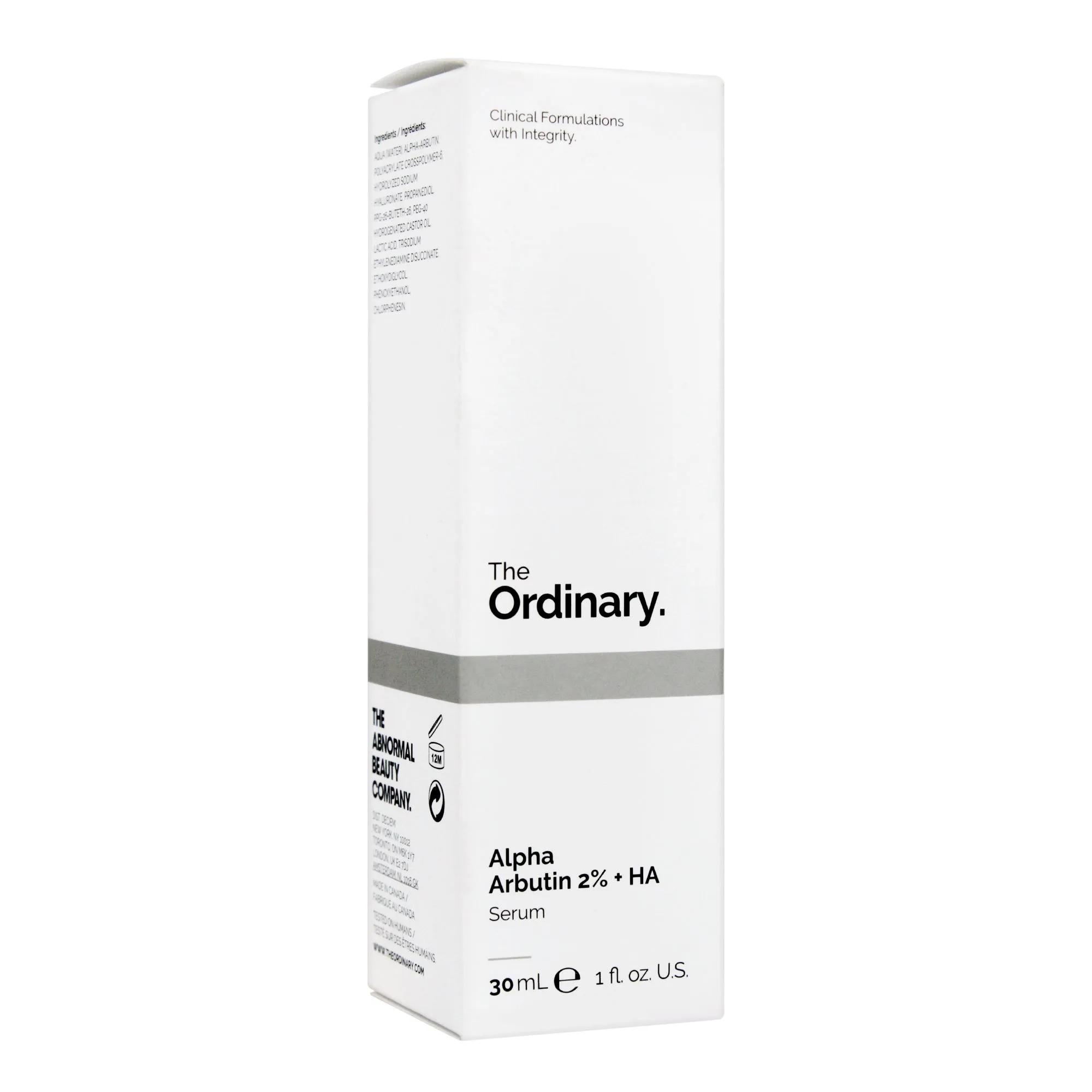 T.O. Alpha Arbutin 2% + HA Serum, 30ml