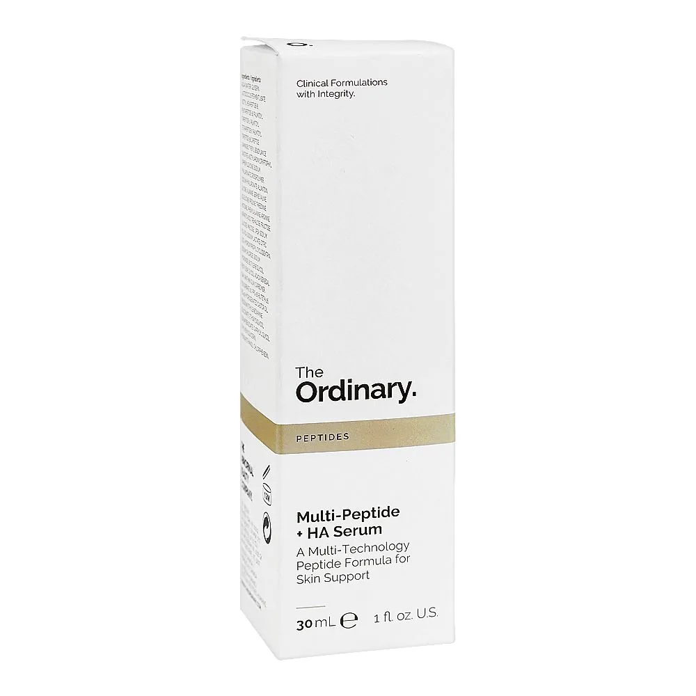 T.O. Multi-Peptide +HA Anti-Aging Serum, For All Skin Types, 30ml