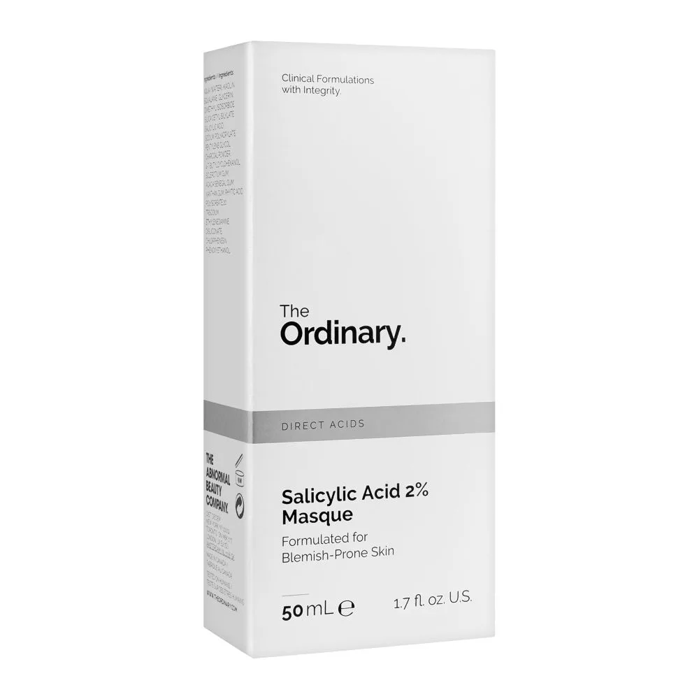 Side view of t.o. salicylic acid 2% masque, 50ml