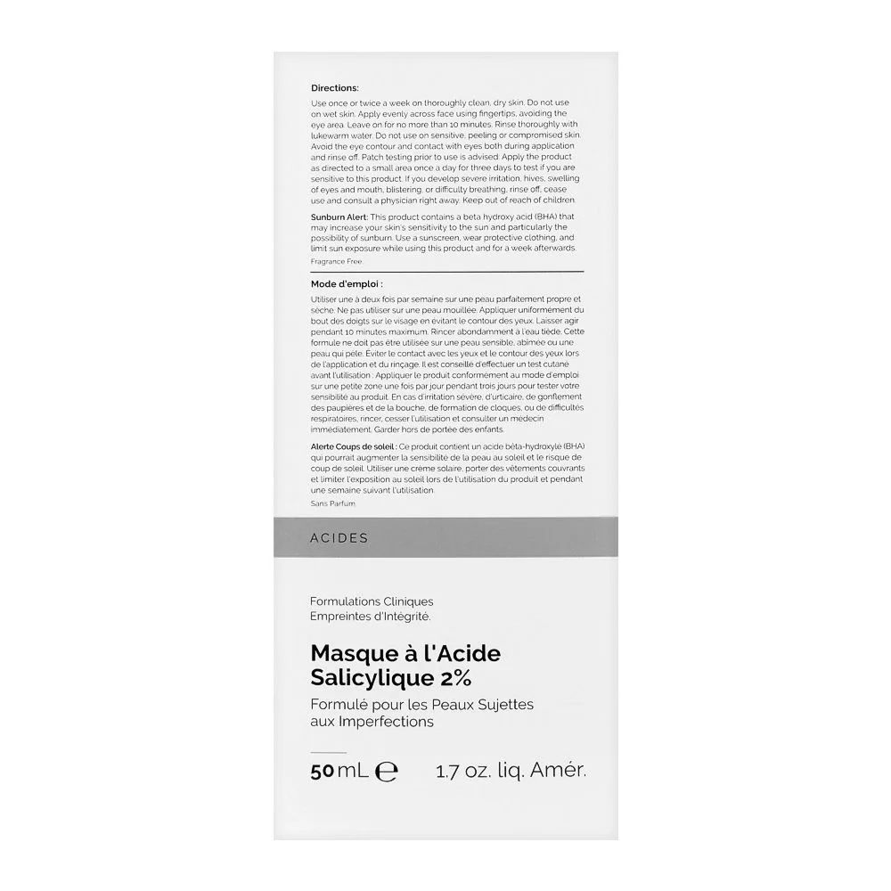 Comfortable casual t.o. salicylic acid 2% masque, 50ml