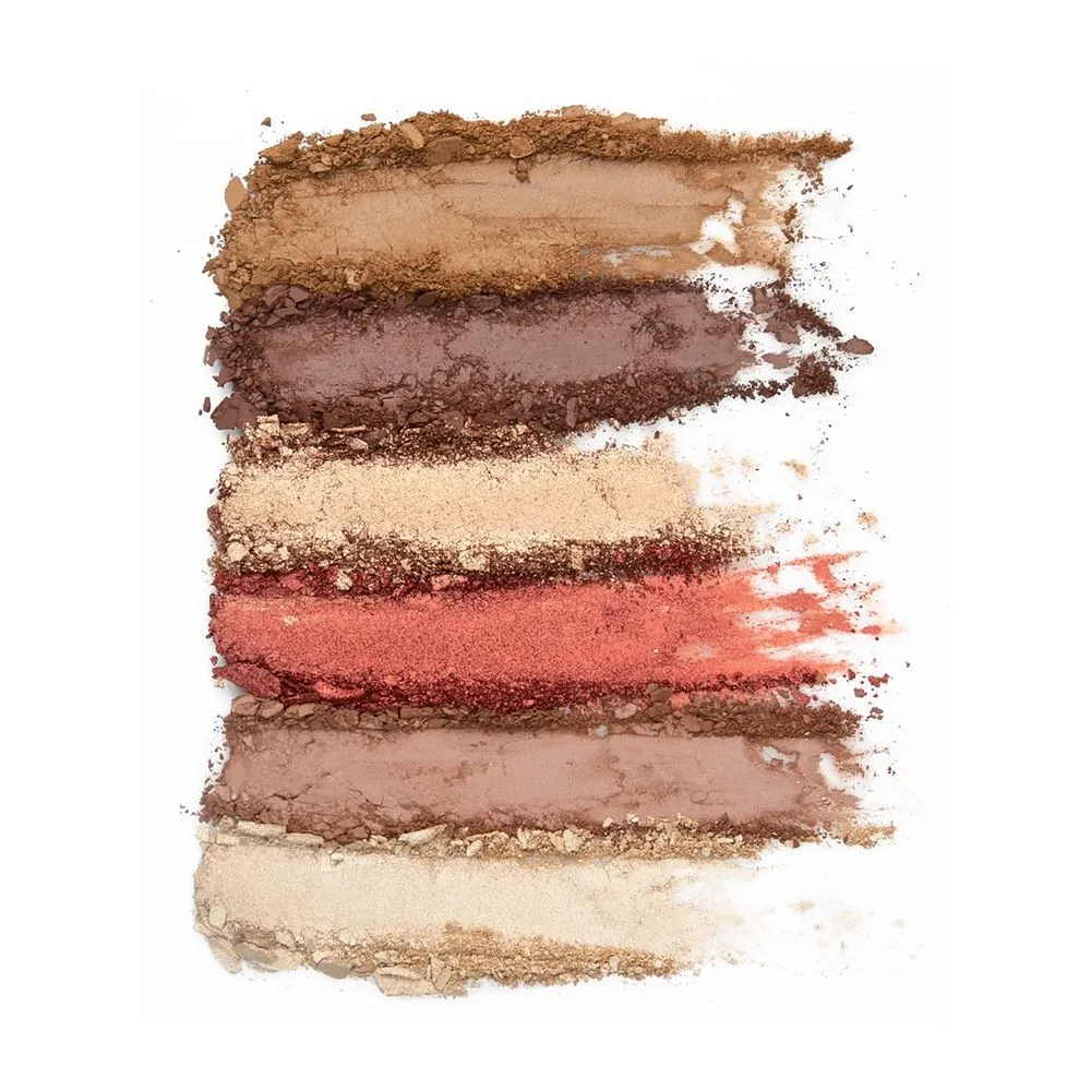 Comfortable casual thebalm male order first class male eyeshadow palette, 6 shades