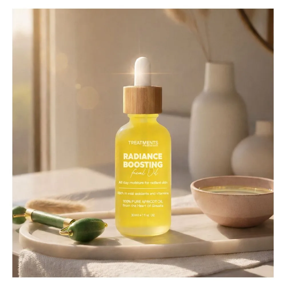 Treatments Radiance Boosting Facial Oil, Vegan, Vitamins A, C & E, For Radiance Skin, 30ml