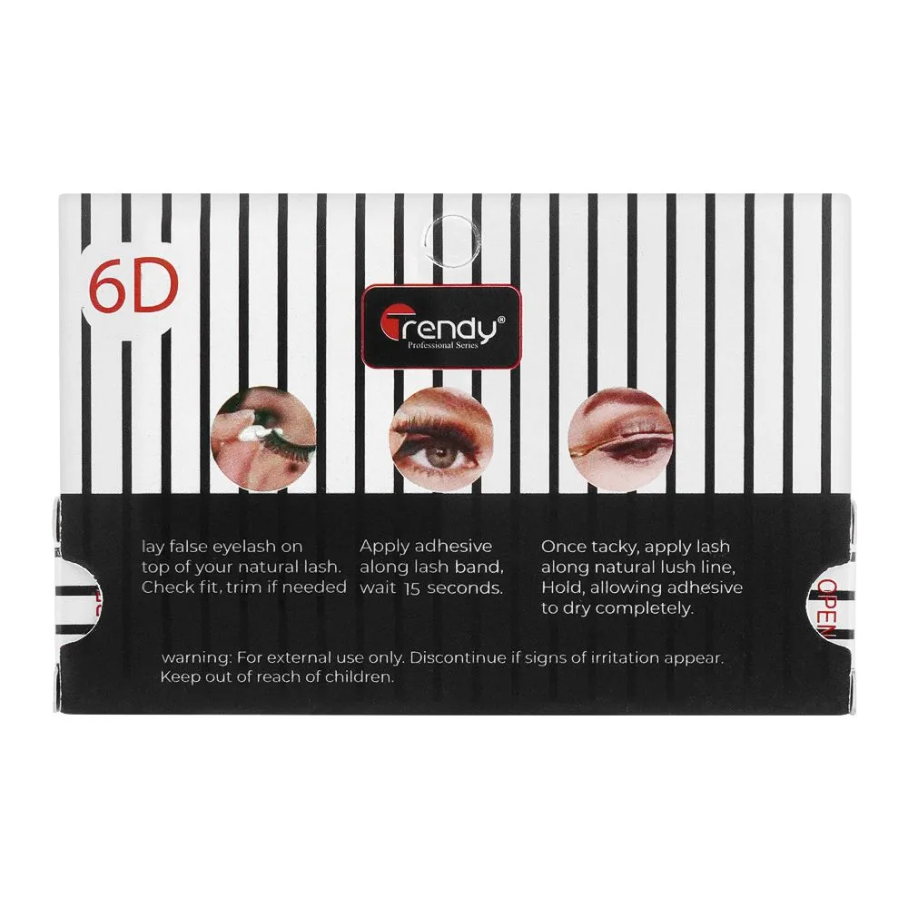 Side view of trendy lashgrip adhersive waterproof gum black, td-334