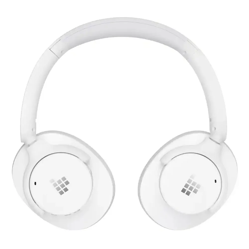 Comfortable casual tronsmart sounfii q20s hybrid active noise cancellation wireless headphones, 60 hours playtime, white