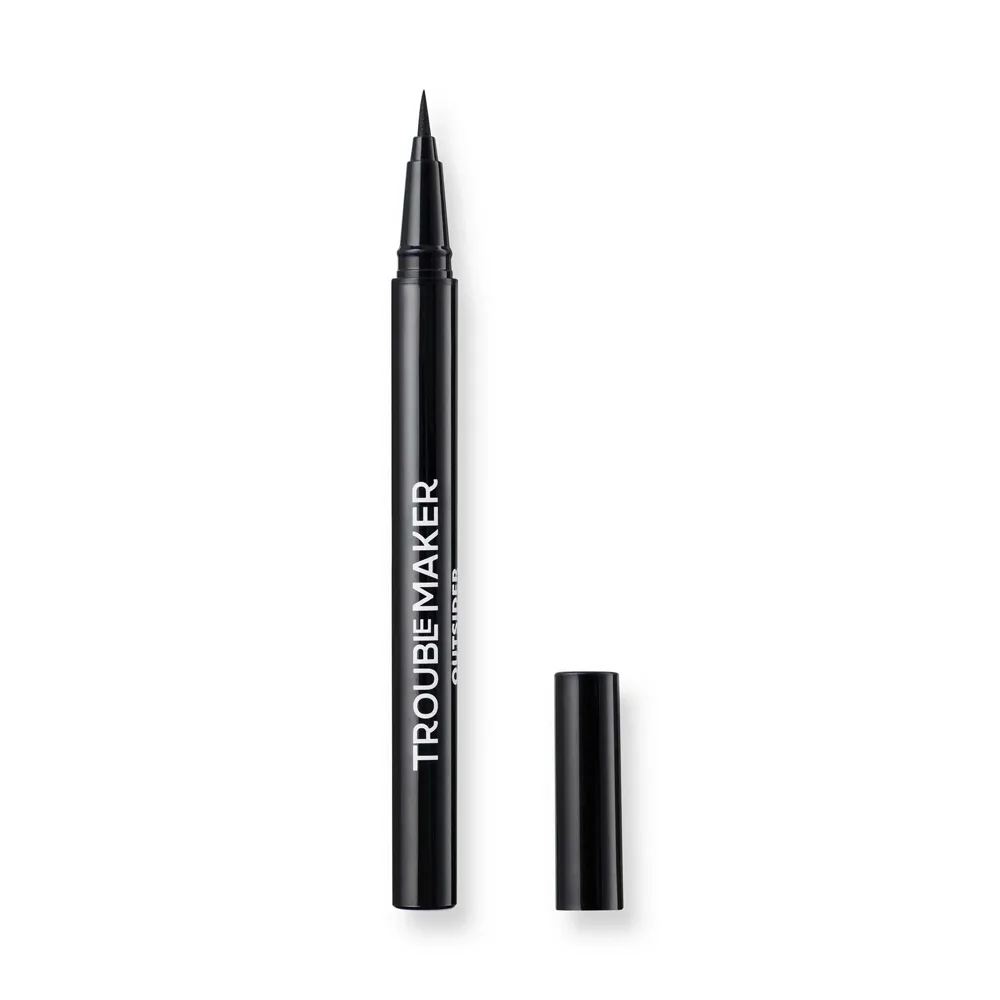Trouble Maker Outsider Liquid Eyeliner Pen, Black, 0.5ml