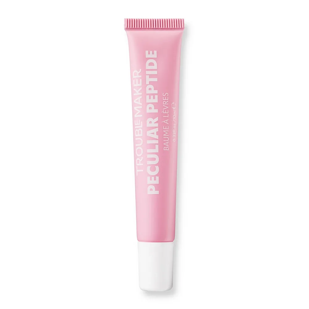 Trouble Maker Peculiar Peptide Lip Balm, Vitamin E, Jojoba Oil, Sweet Tooth, 10ml