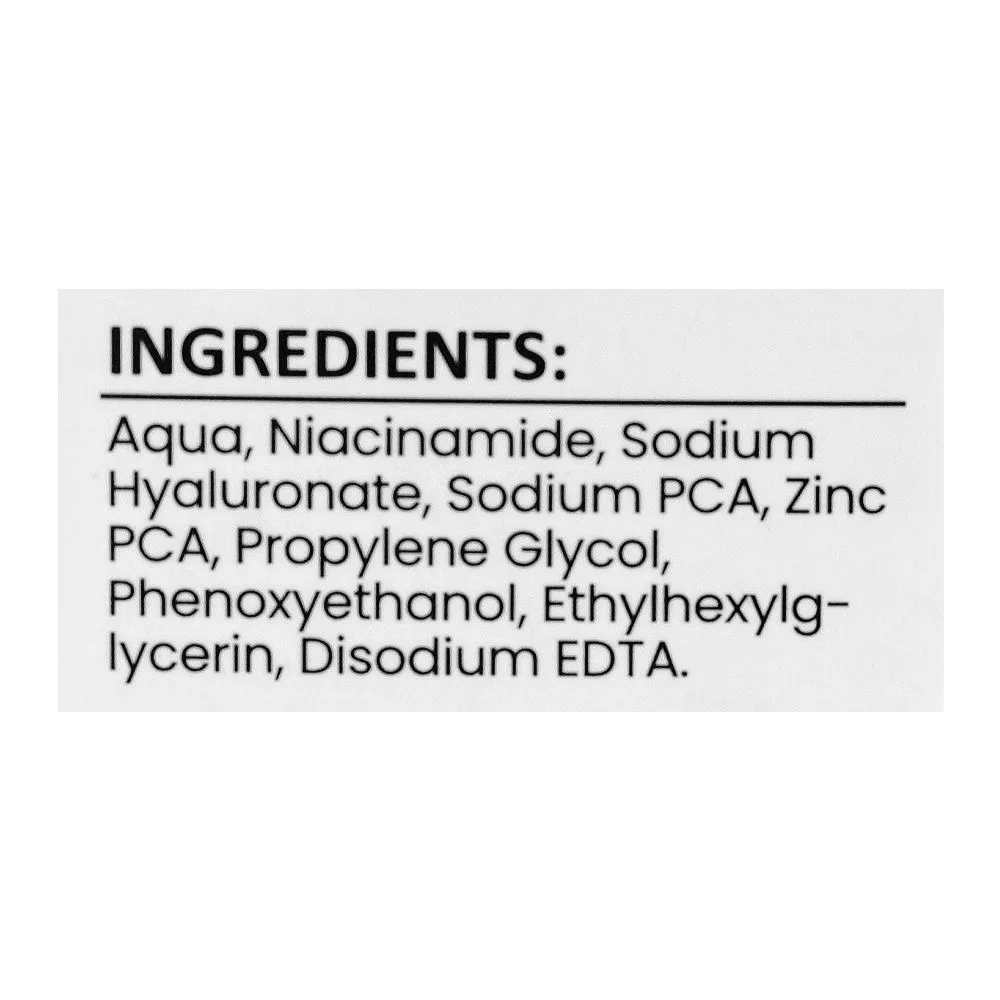 Comfortable casual truly komal balanced booster serum, niacinamide 10% + zinc 1% all types of skin, 30ml
