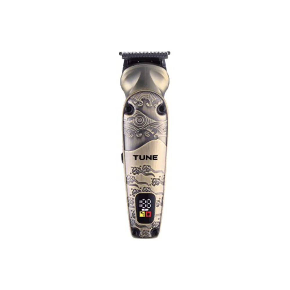 Tune Classic Vintage High-Precision Beard Trimmer, IPX6 Waterproof, 1200mAh Battery, 180 Minutes Runtime, TR-401