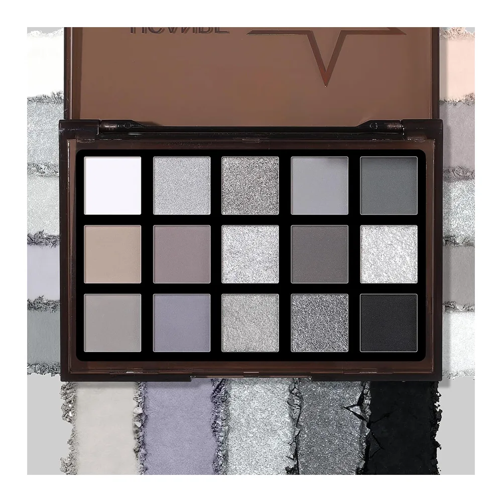 Ucanbe Black Meteors Eyeshadow Palette 15-Pack , STUB061_09 product texture detail