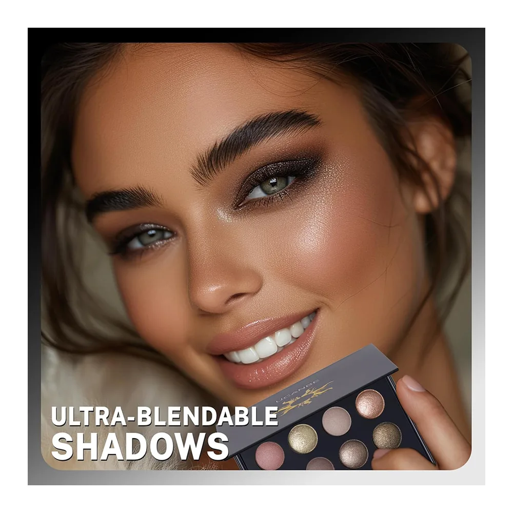 Ucanbe Sunkissed Classic Baked Formula Eyeshadow Palette 16-Pack , STUB158 shades and color detail