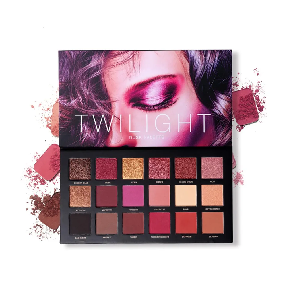 Ucanbe Twilight Dusk Eyeshadow Palette, 18-Pack, STUB018_02