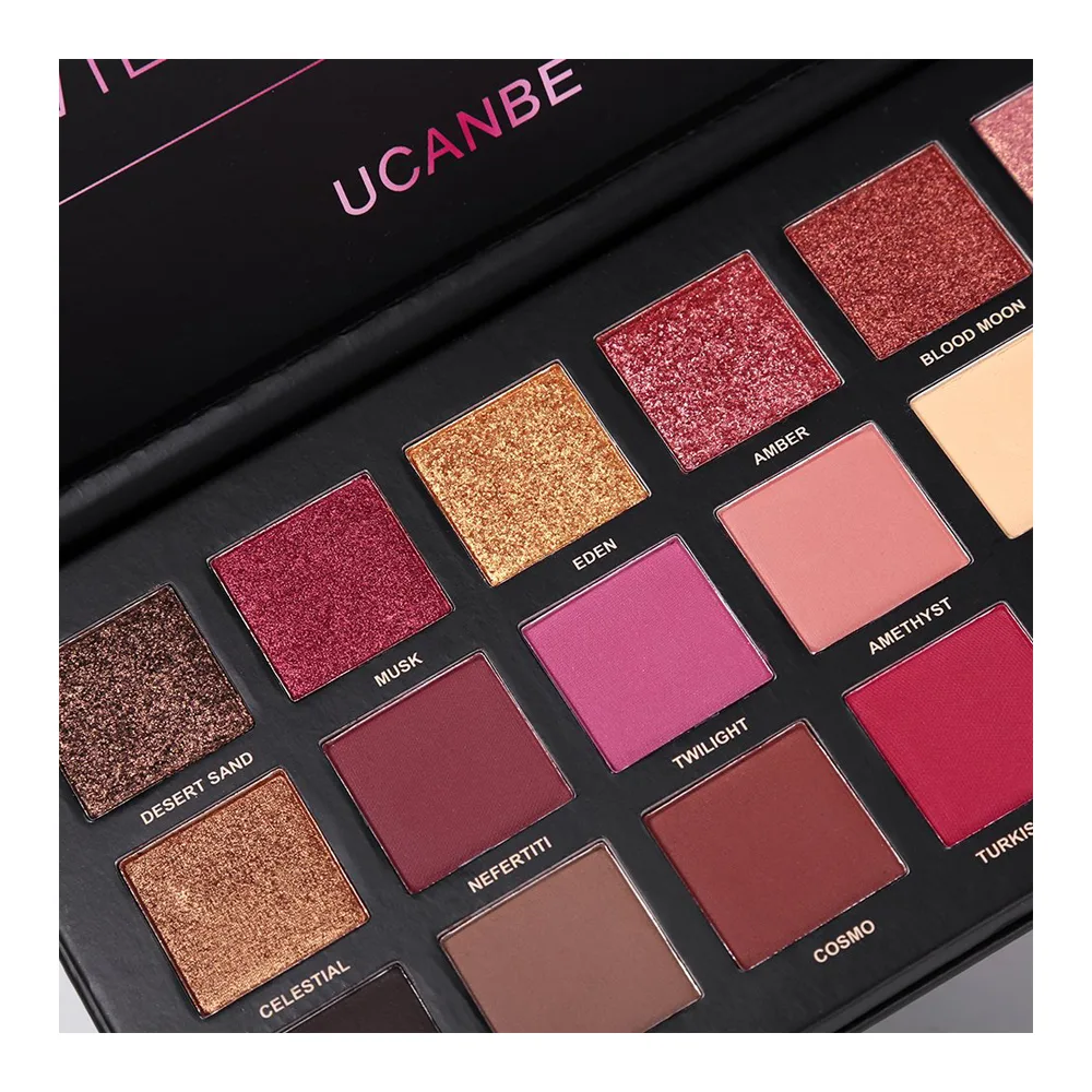 Ucanbe Twilight Dusk Eyeshadow Palette 18-Pack , STUB018_02 packaging image