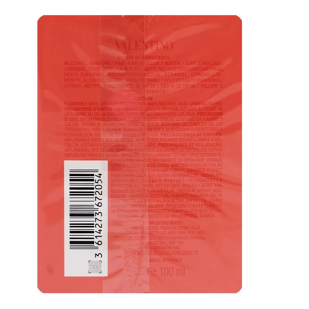 Comfortable casual valentino donna born in roma coral fantasy, eau de parfum, for women, 100ml