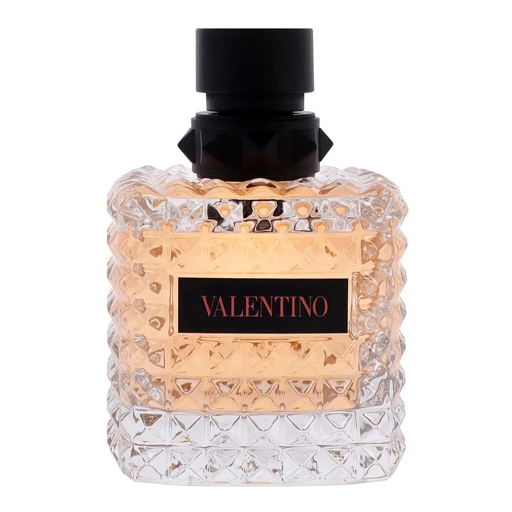 Close-up design of valentino donna born in roma coral fantasy, eau de parfum, for women, 100ml