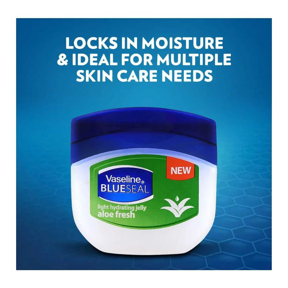 Vaseline Blue Seal Aloe Fresh Light Hydrating Jelly, 50ml