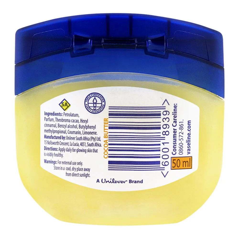Comfortable casual vaseline blueseal cocoa butterrich conditioning jelly 50ml