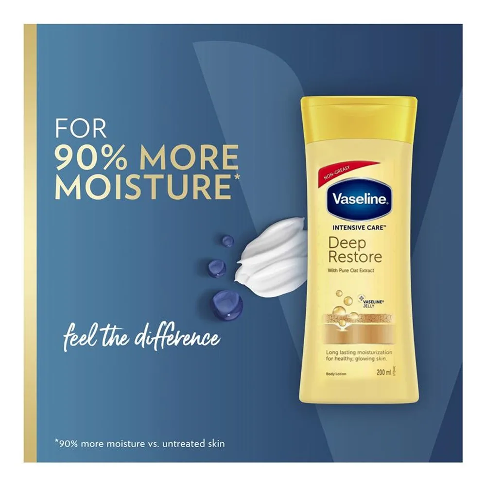 Vaseline Intensive Care Deep Restore Body Lotion, 200ml