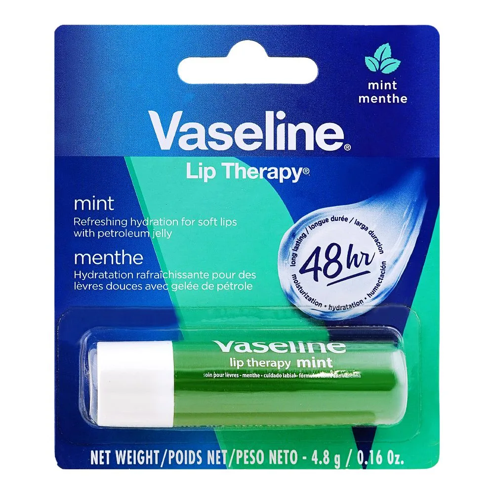Vaseline Lip Therapy, Mint, 4.8g