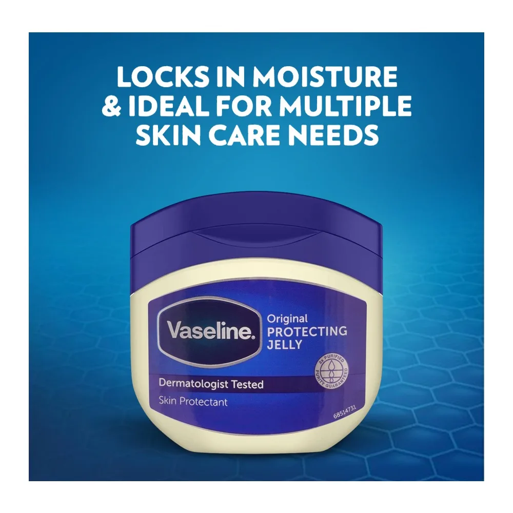 Vaseline Original Protecting Petroleum Jelly, Dermatologist Tested, Skin Protectant, 450ml