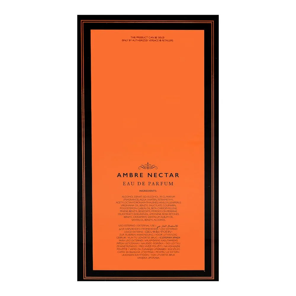 Comfortable casual versace atelier ambre nectar, eau de parfum, for men & women, 100ml