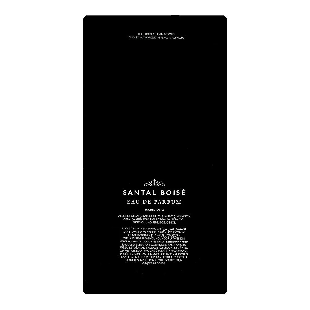 Comfortable casual versace atelier santal boise, eau de parfum, for men & women, 100ml