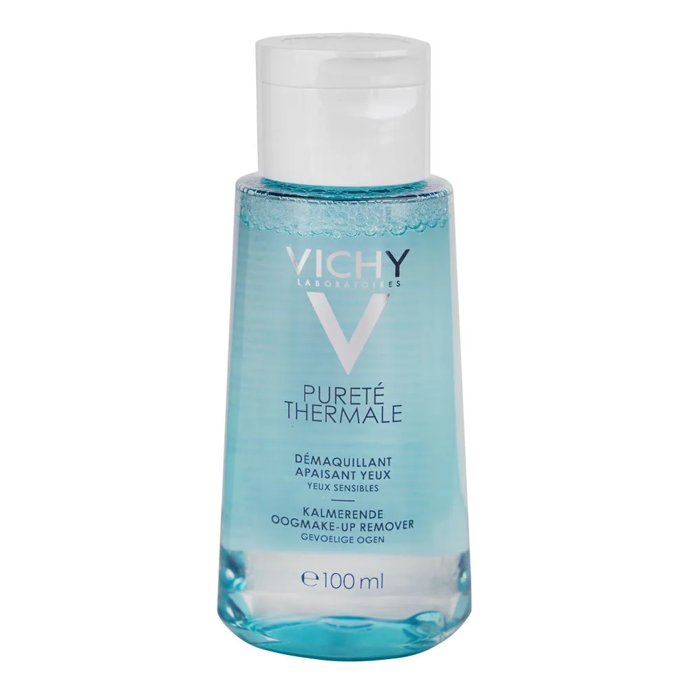 Vichy Purete Thermale Soothing Eye Make-up Remover, For Sensitive Eyes, 100ml