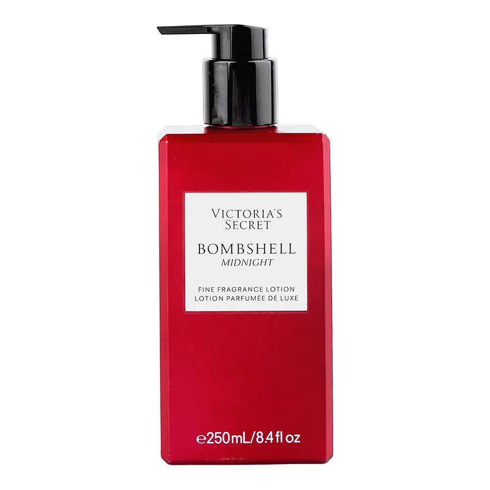 Victoria's Secret Bombshell Midnight Fine Fragrance Lotion, Glycerin, 250ml