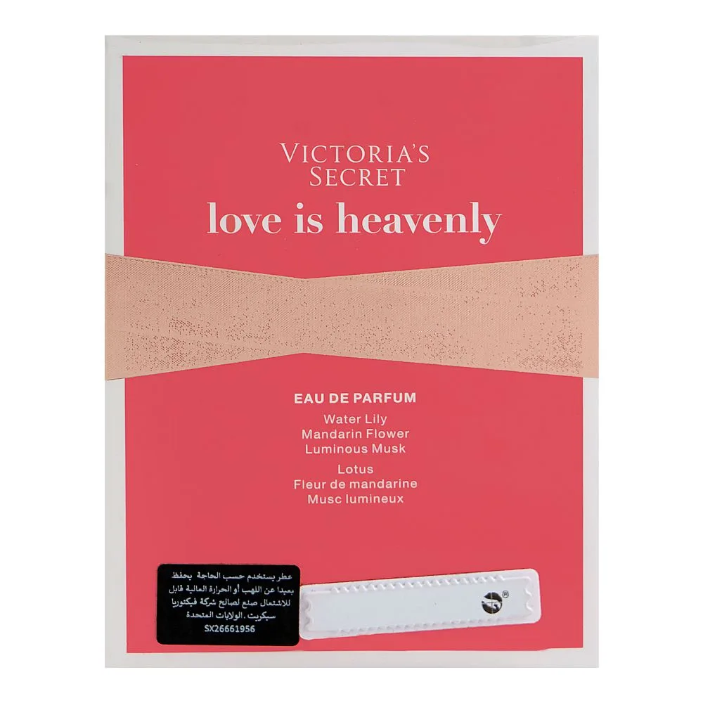 Comfortable casual victoria's secret love is heavenly, eau de parfum, for women, 50ml