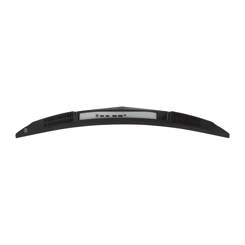 Close-up design of viewsonic 34" ultrawide curved led gaming monitor, vx3418-2kpc