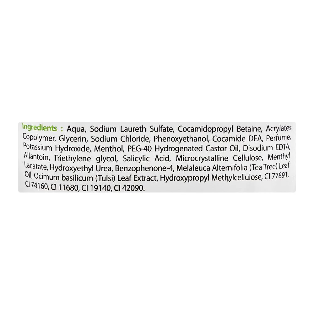 Comfortable casual vlcc acne defense serum face wash with salicylic acid & tulsi, 150ml