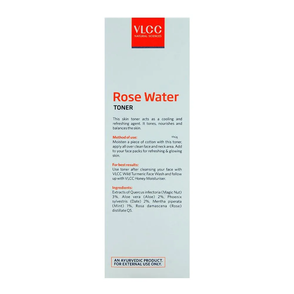 Comfortable casual vlcc natural sciences skin defense rose water toner 100ml