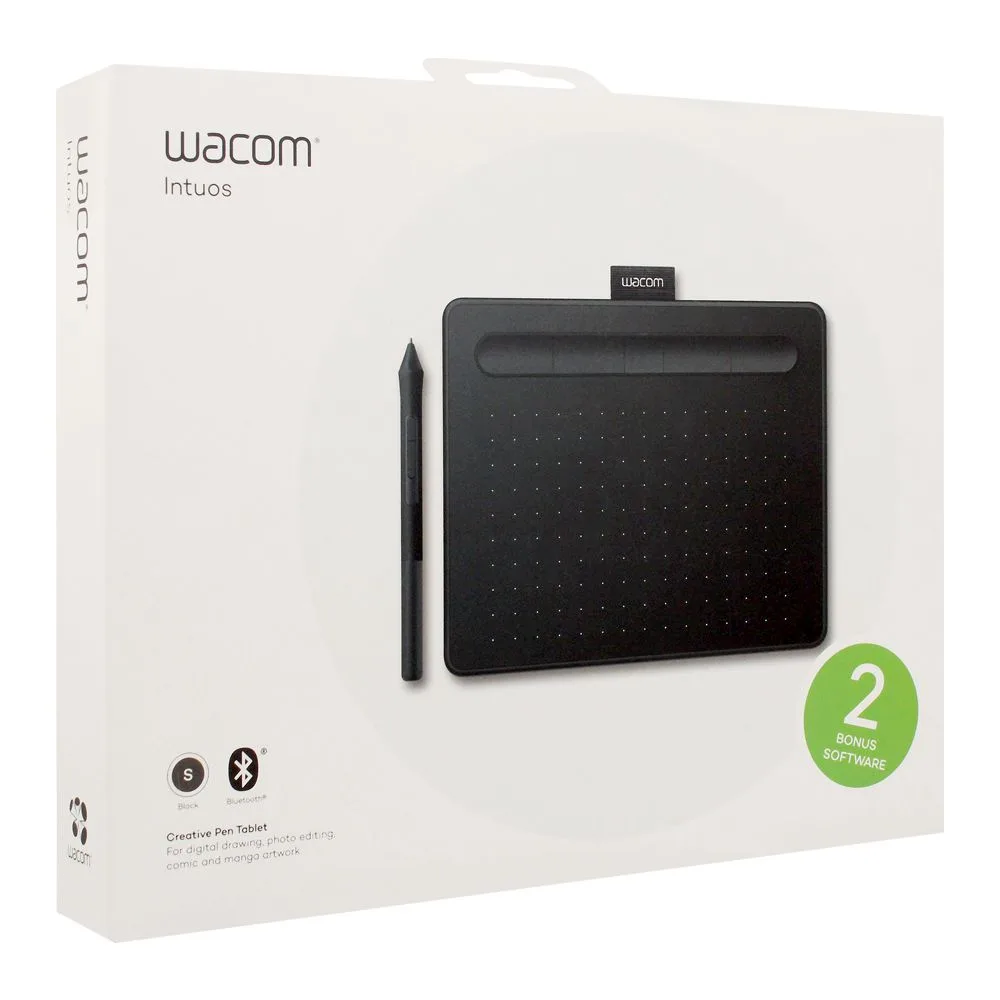 Comfortable casual wacom intuos creative pen bluetooth tablet, black, ctl-4100wl/ko-c