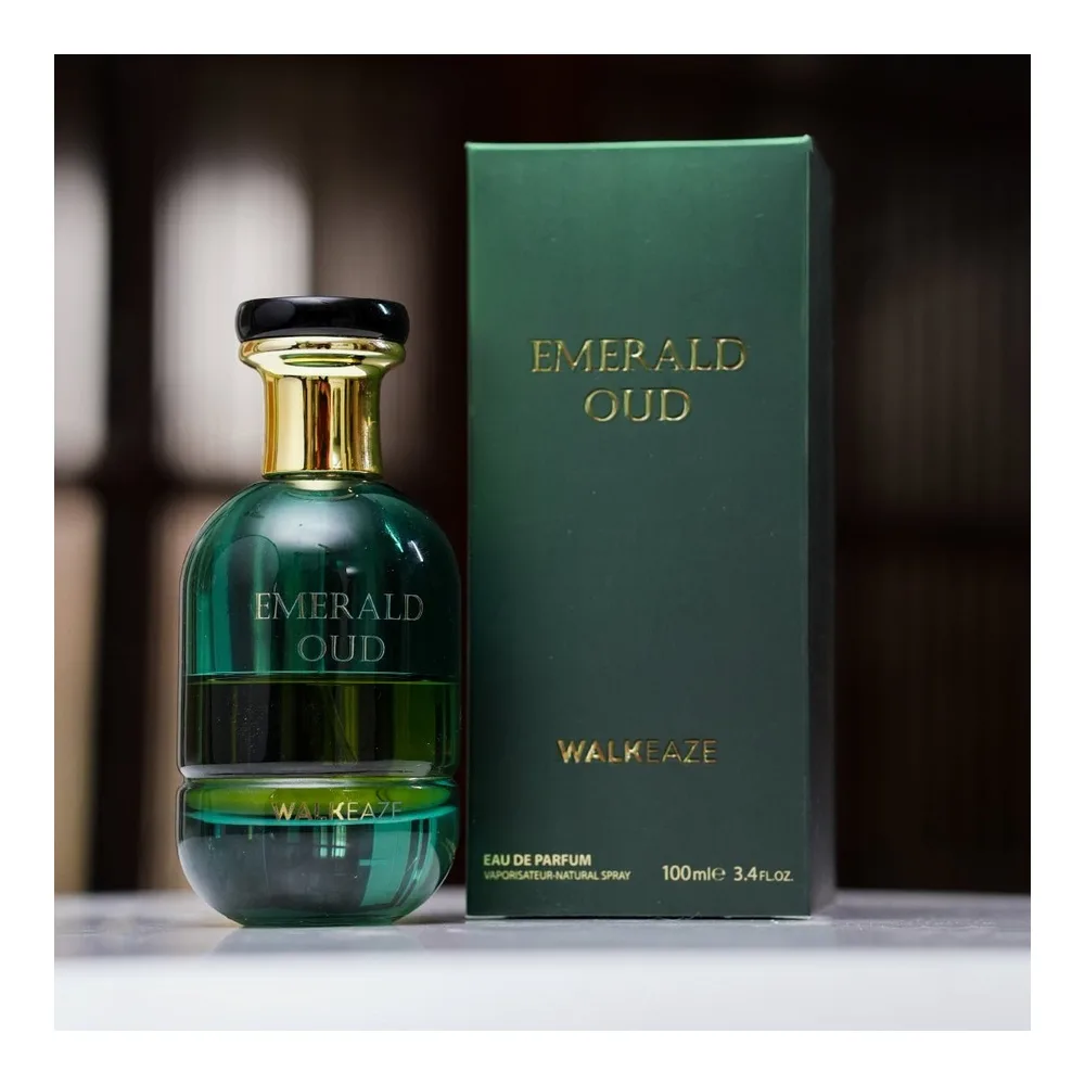 Comfortable casual walkeaze emerald oud, eau de parfum, unisex, 100ml