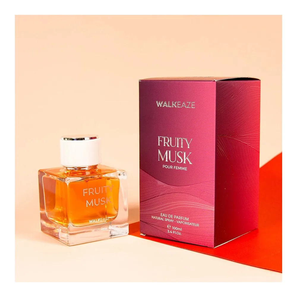 Comfortable casual walkeaze fruity musk, eau de parfum, for women, 100ml