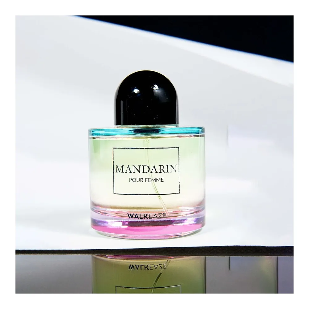 Side view of walkeaze mandarin, eau de parfum, for women, 100ml