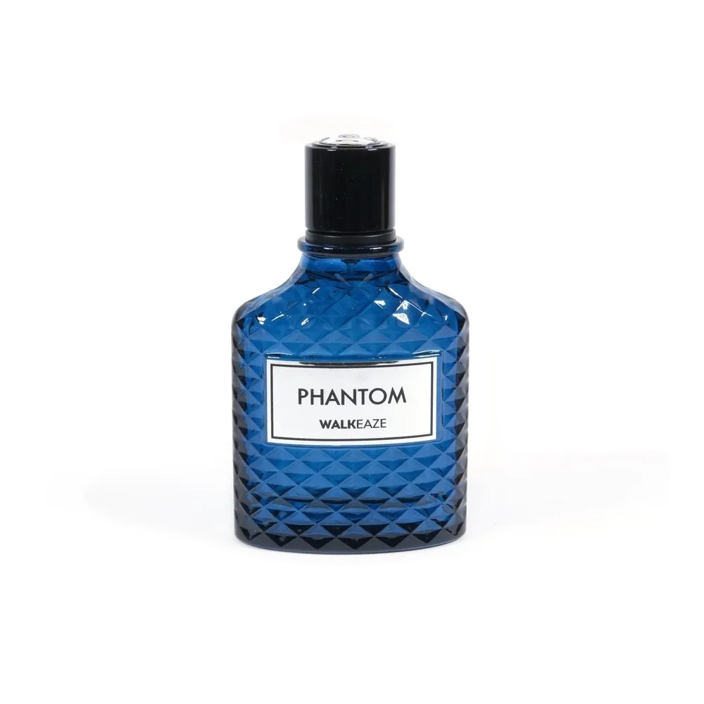 Side view of walkeaze phantom, eau de parfum, unisex, 100ml