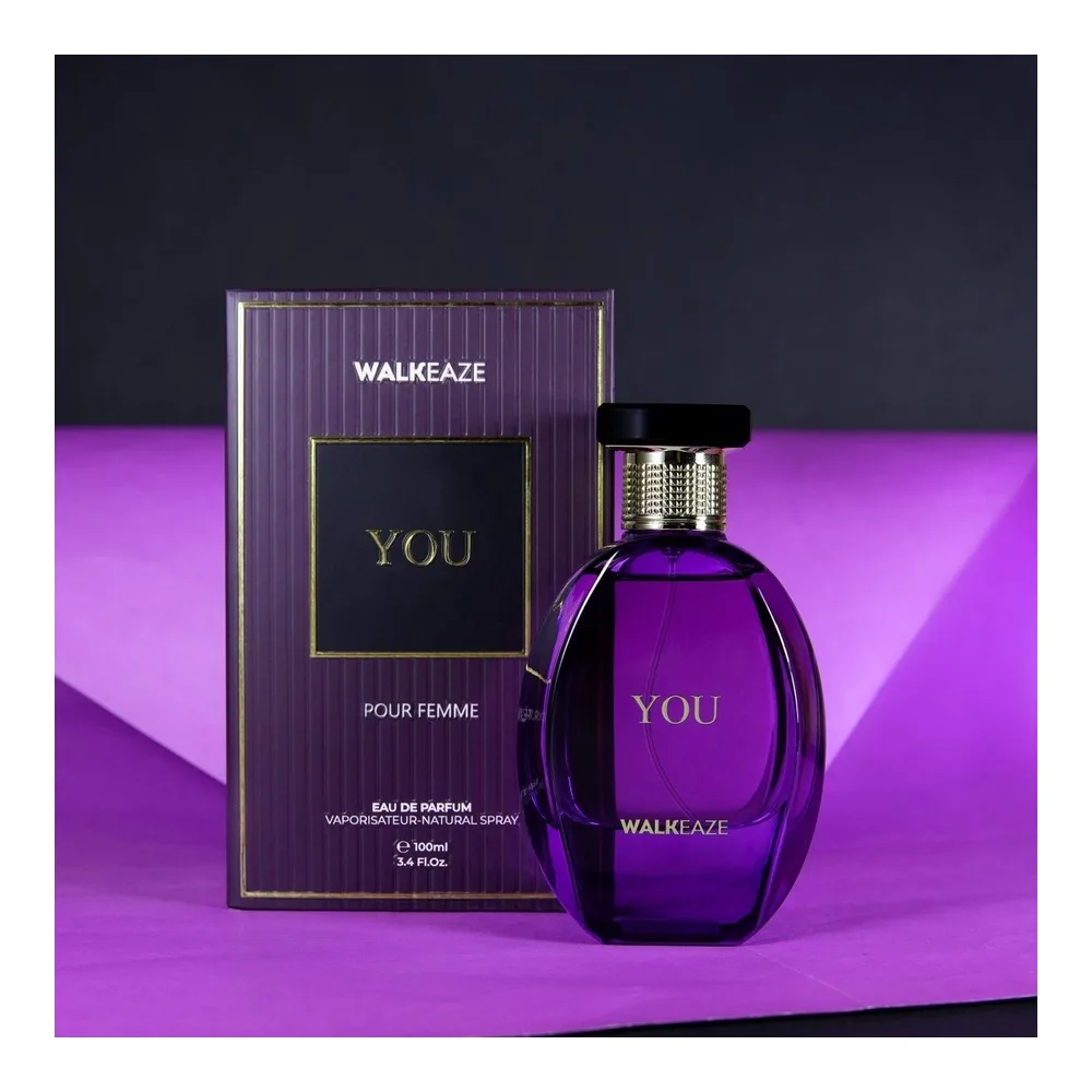 Side view of walkeaze you, eau de parfum, for women, 100ml