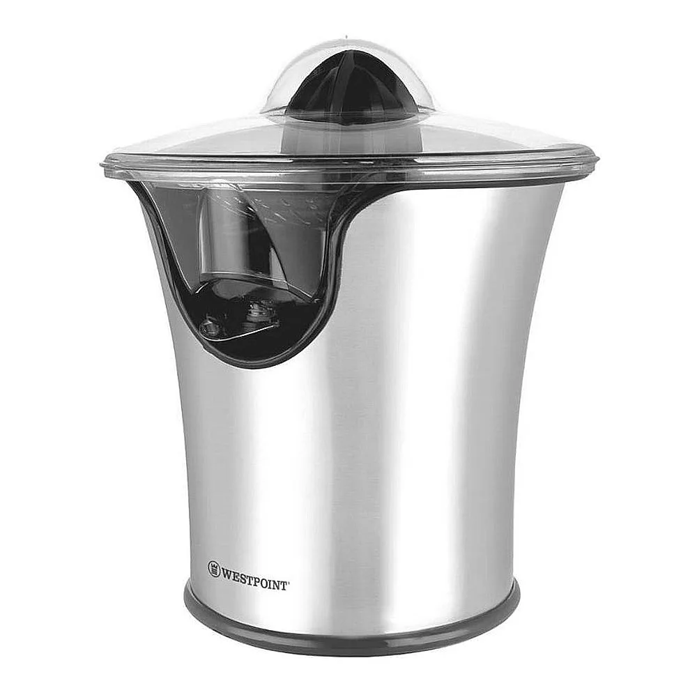 Side view of west point deluxe citrus juicer, 85w, wf-554