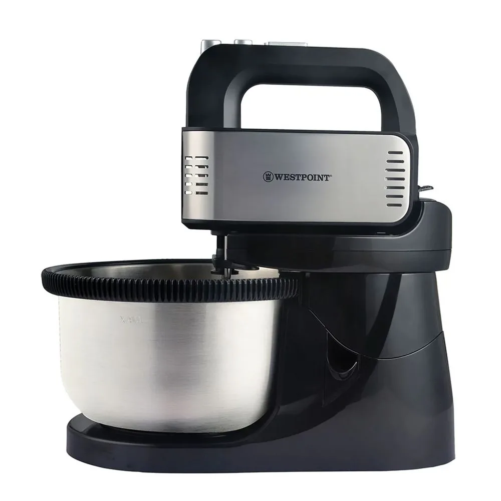 West Point Deluxe Stand Mixer, 500W, 220-240V, 4 Liters Steel Bowl, WF-9826