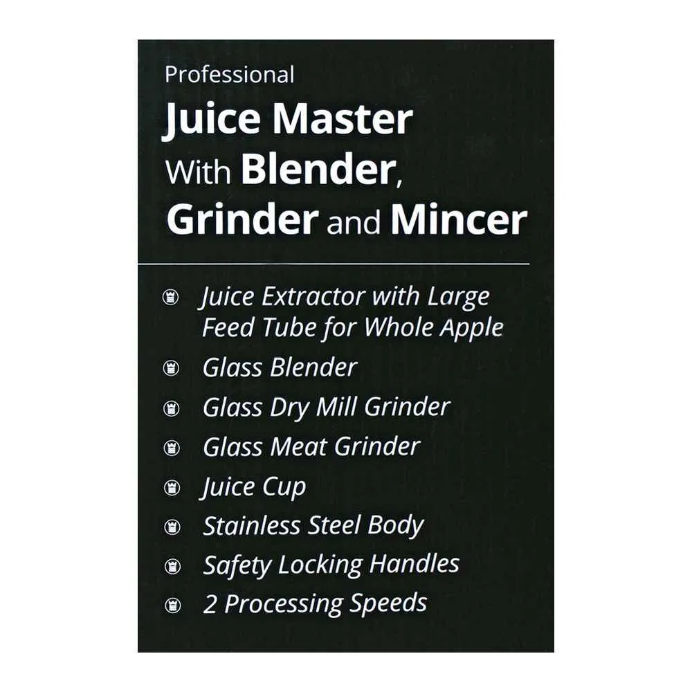 Lifestyle product image of west point professional juice master, blender, grinder and mincer, wf-1846