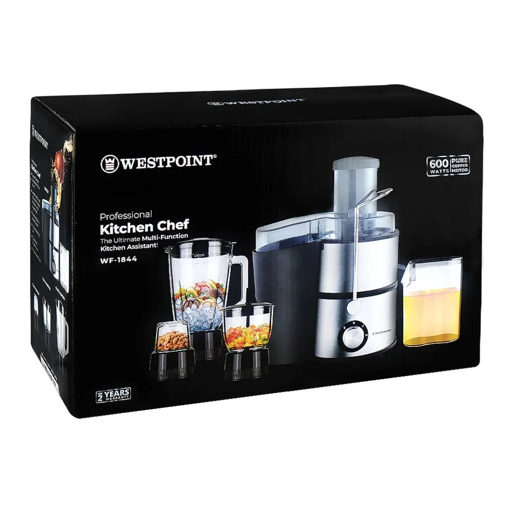 Side view of west point professional kitchen chef, 600w, wf-1844