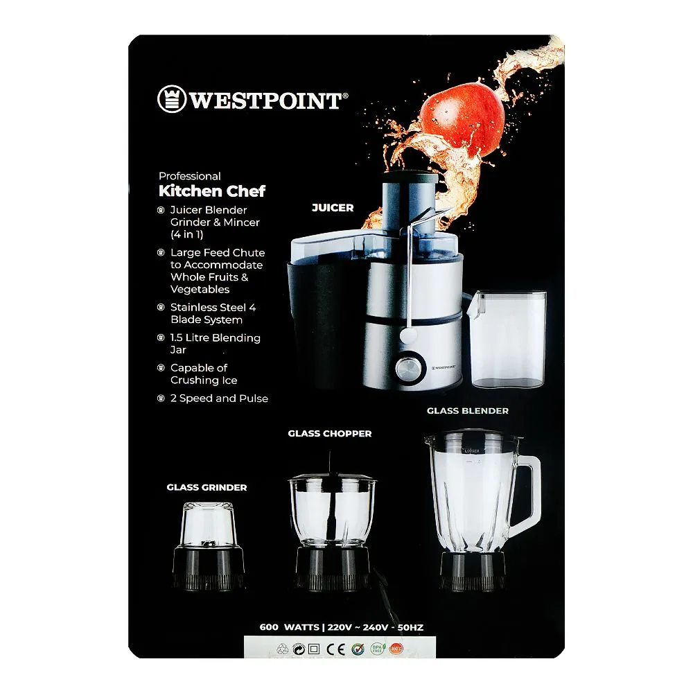 Comfortable casual west point professional kitchen chef, 600w, wf-1844