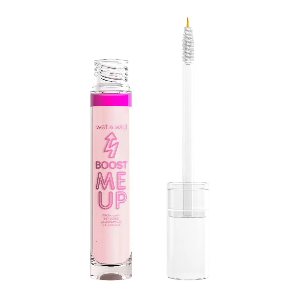Wet n Wild Boost Me Up Brow & Lash Serum, Niacinamide, Vitamin E, Clear, 5ml