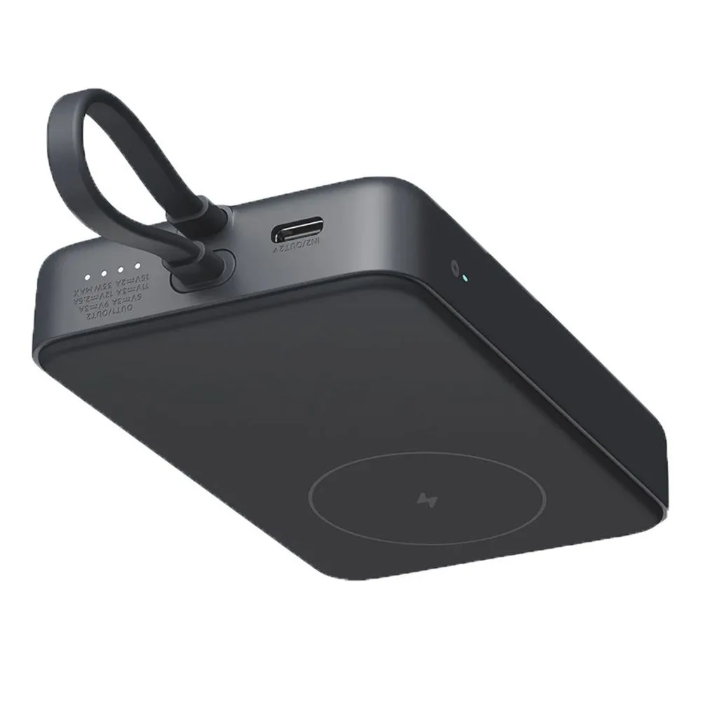 Comfortable casual xiaomi mi 33w magnetic power bank with integrated cable, 10000mah, dark gray, wpb1007mi