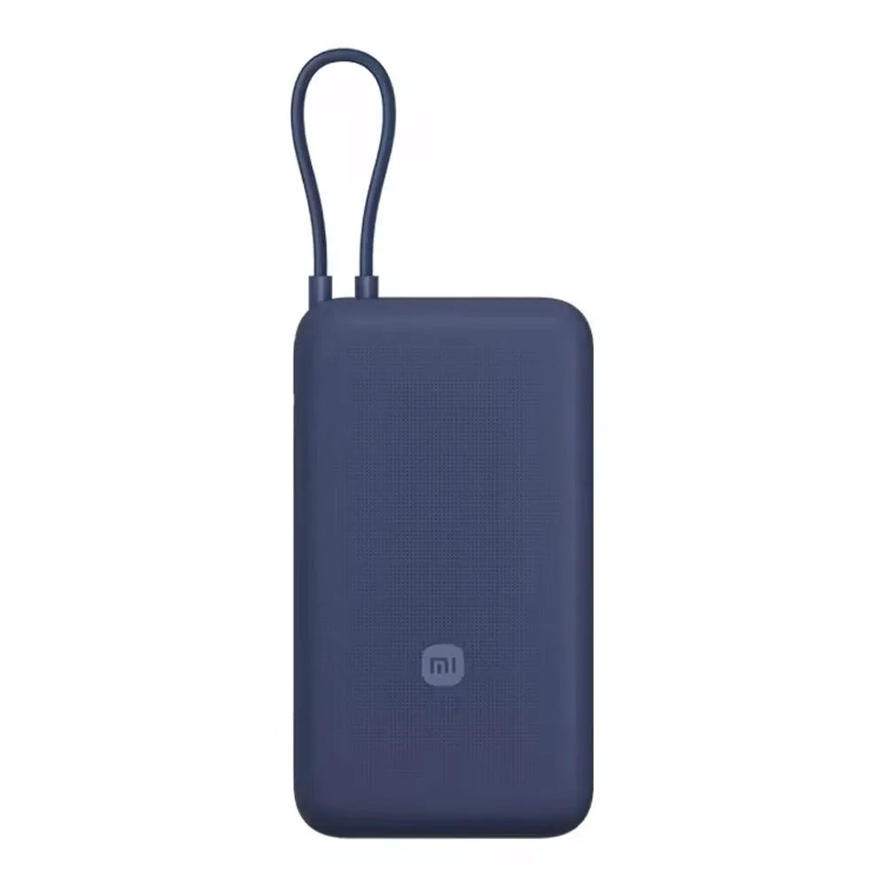Xiaomi MI 33W Power Bank With Integrated Cable, 20000mAh, Blue, PB2030Xiaomi MI
