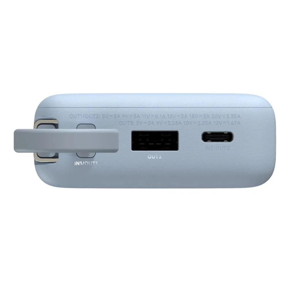 Comfortable casual xiaomi mi 67w power bank with integrated cable, 10000mah, blue, pb1067