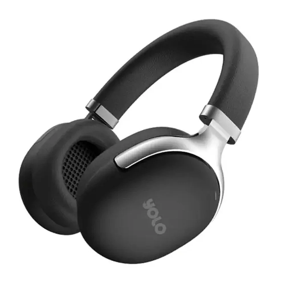 Yolo Focus ANC Wireless Headphone, 50 Hours Play Time, Black, For Gaming, Y-511