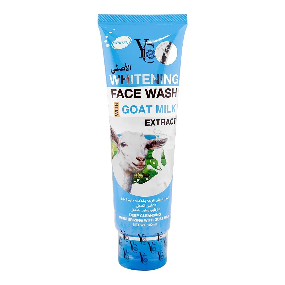 Yong Chin Whitening Goat Milk Face Wash, For Skin Whitening, 100ml