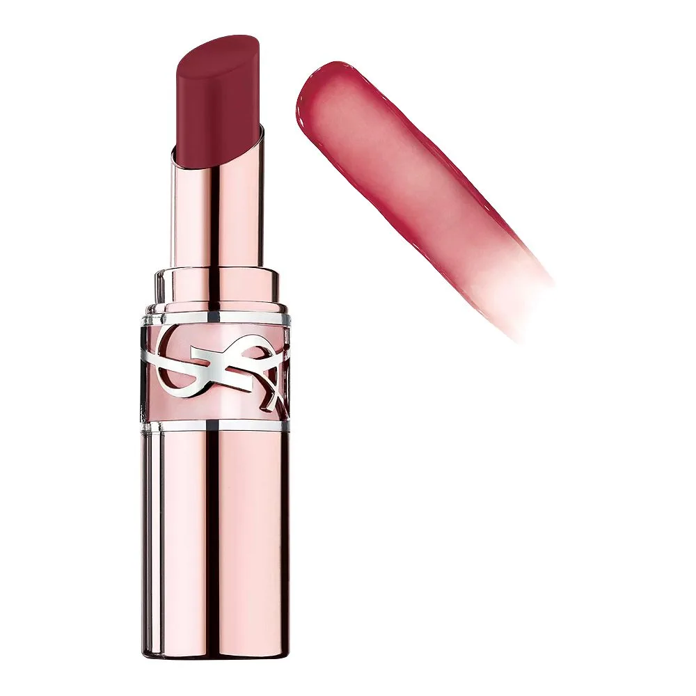 Yves Saint Laurent Love Shine Candy Glow Sheer-Shine Colour & Care Lip Balm, 5B Nude Crush, 3.1g