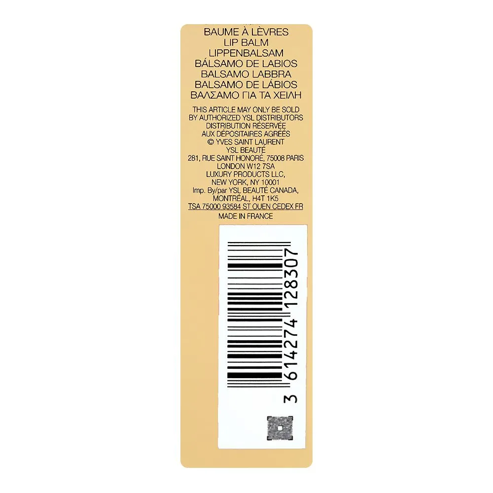 Comfortable casual yves saint laurent love shine candy glow sheer-shine colour & care lip balm, 5b nude crush, 3.1g